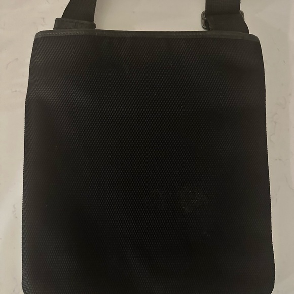 Saint Laurent Black Tone on Tone Signature Crossbody Bag - Picture 5 of 7